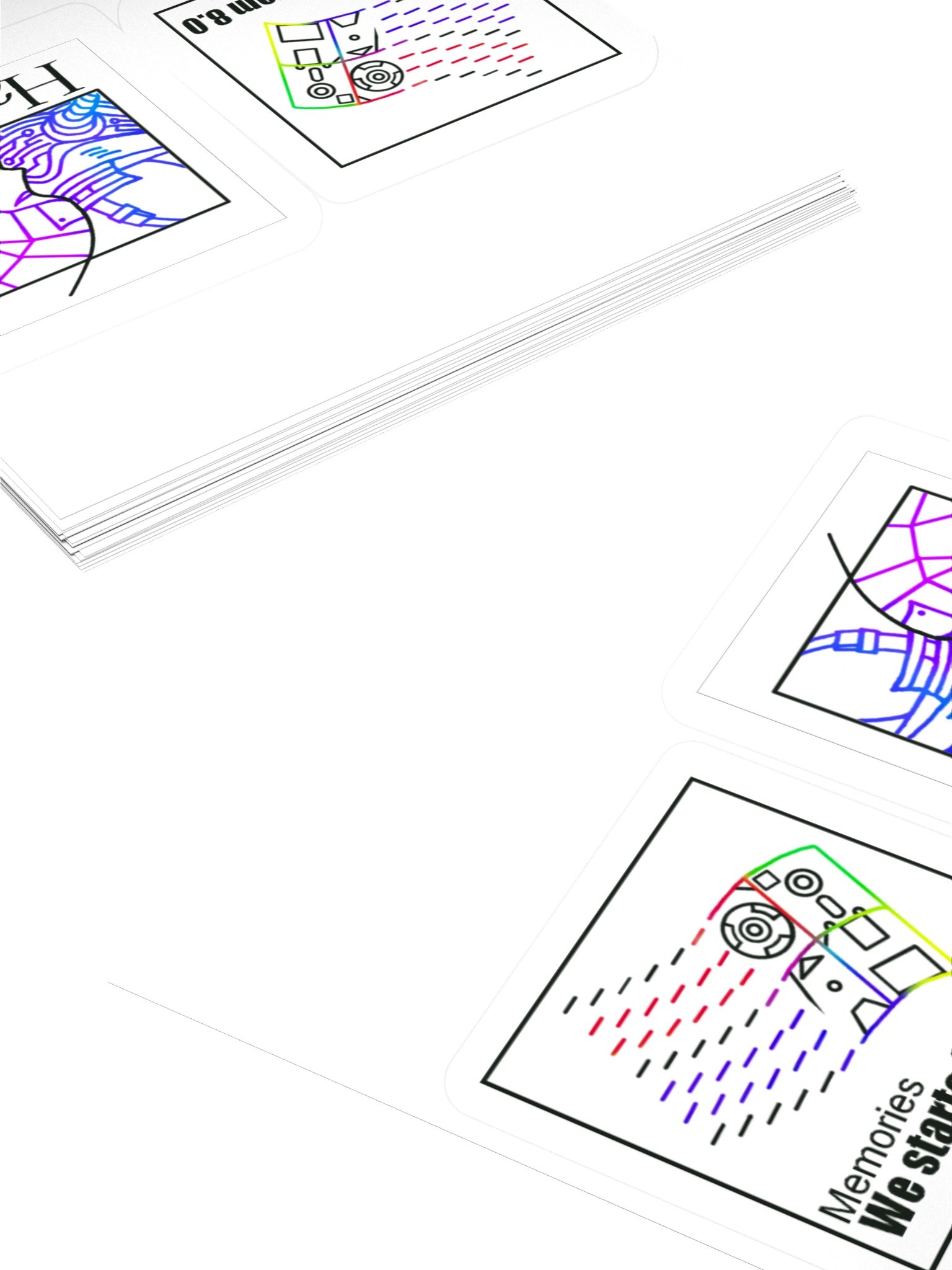Nostalgic OS Logo Set_White product image (4)