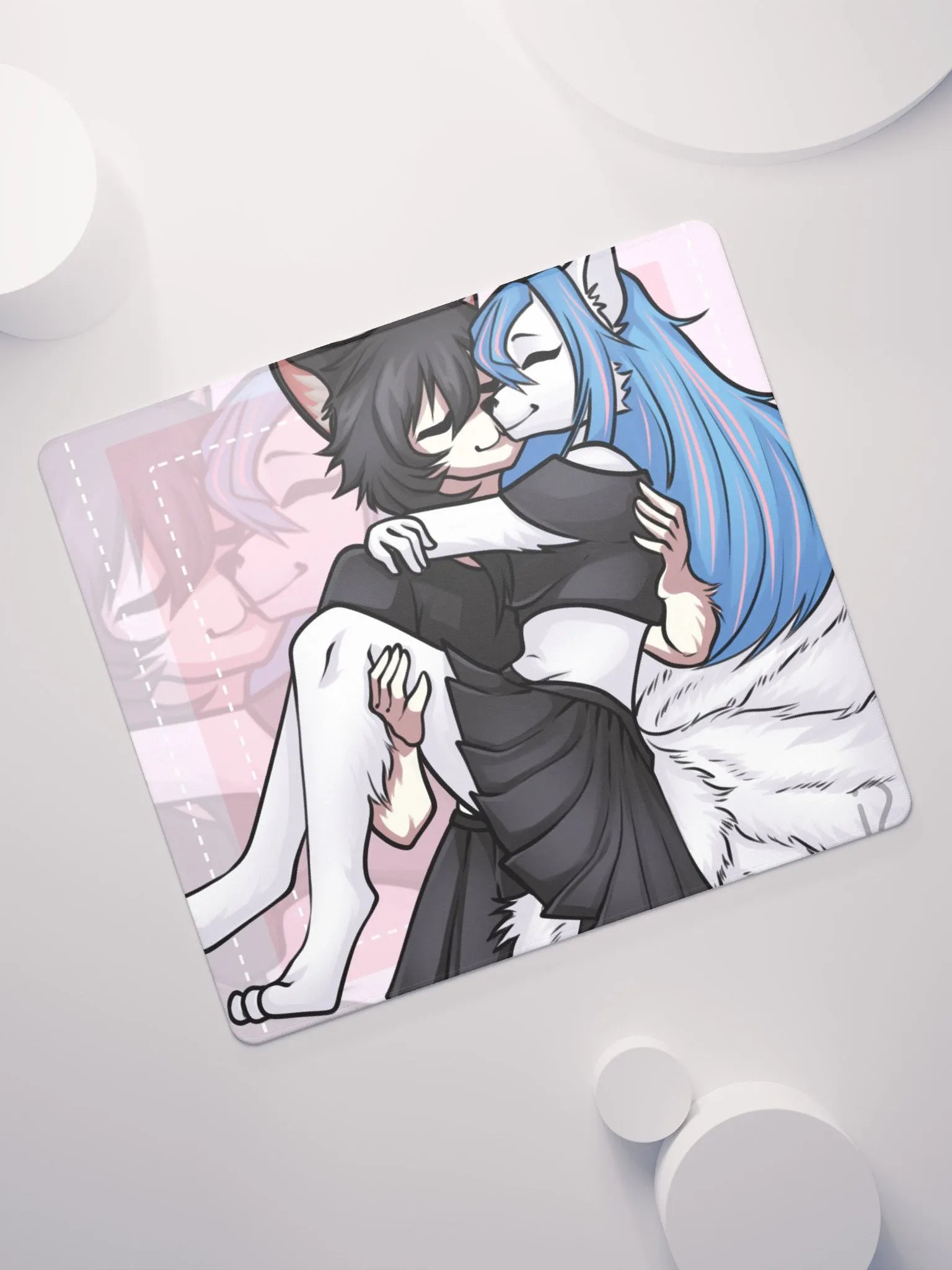 Valentines Couple Gaming Mousepad product image (7)