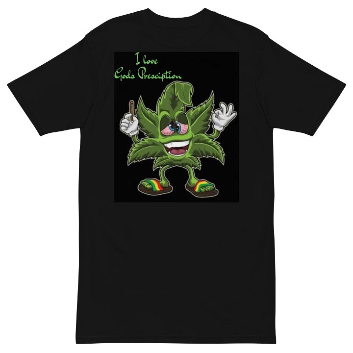 God's Prescription Cartoon Leaf Men's Tee product image (2)