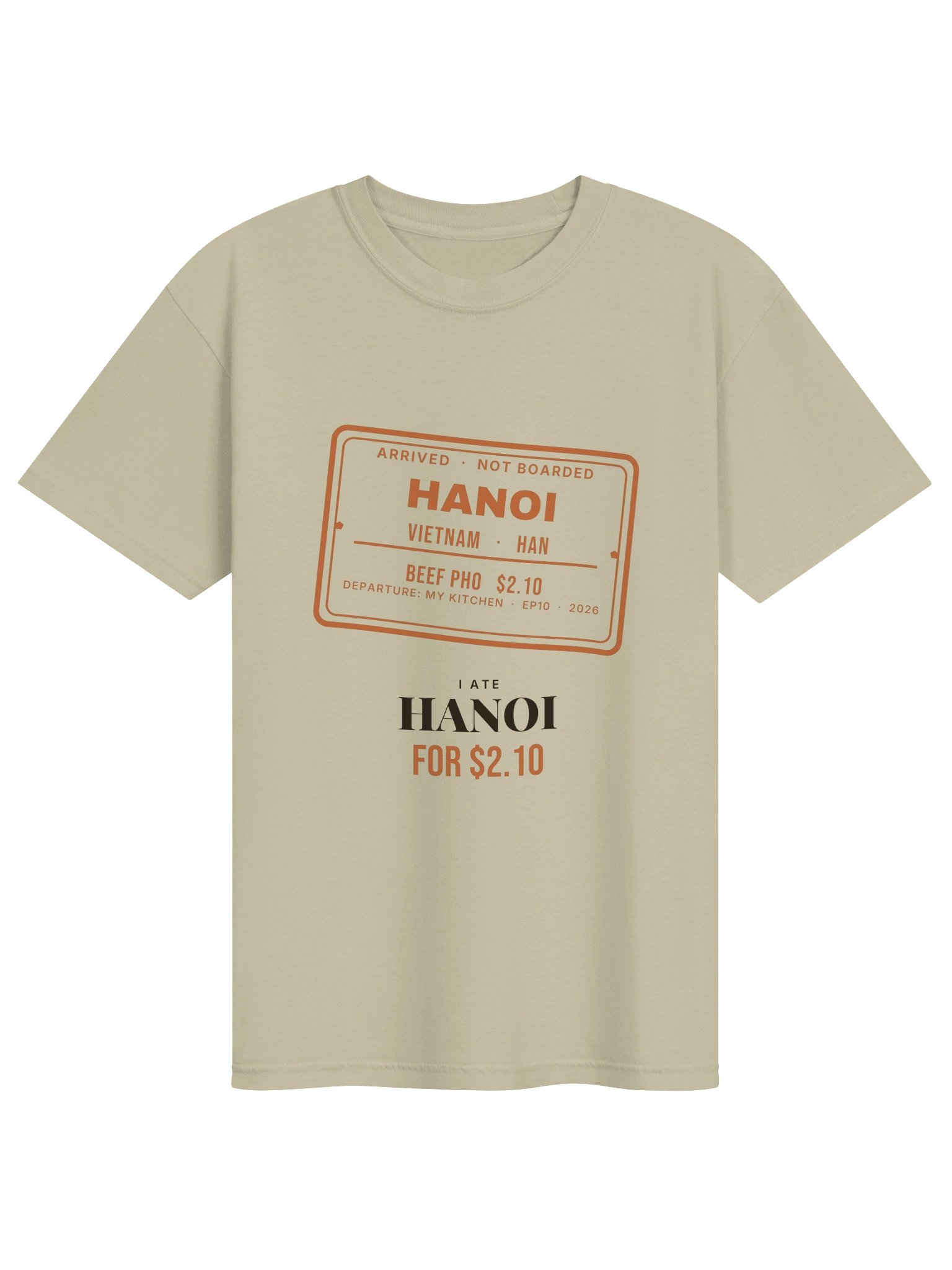 Hanoi Stamp Tee · I Ate Hanoi for $2.10 product image (2)