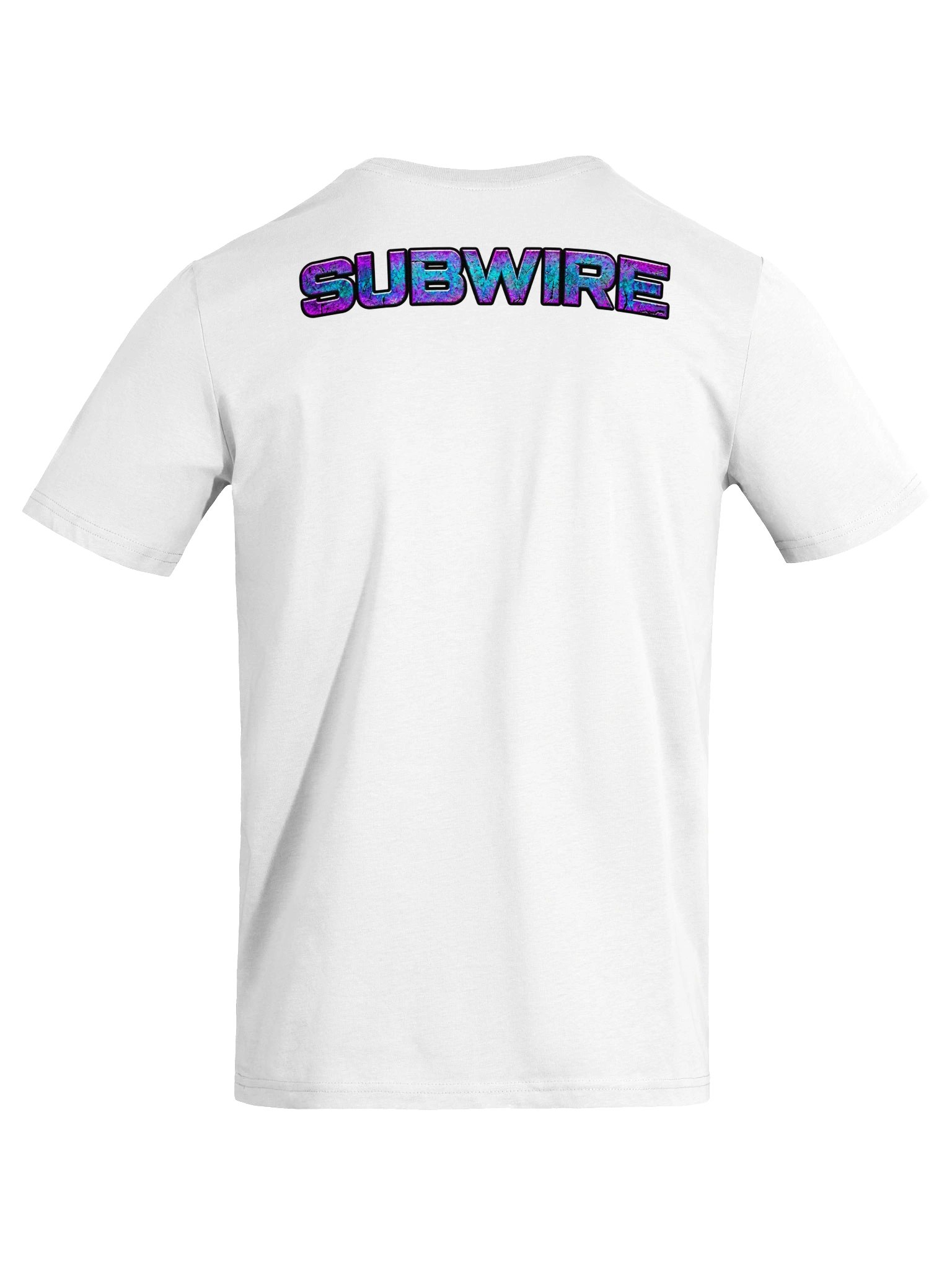 SUBWIRE Drip Logo T-Shirt - White product image (7)