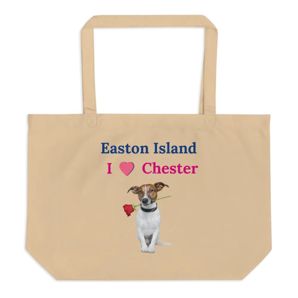 Easton Island - I Heart Chester Tote Bag product image (1)