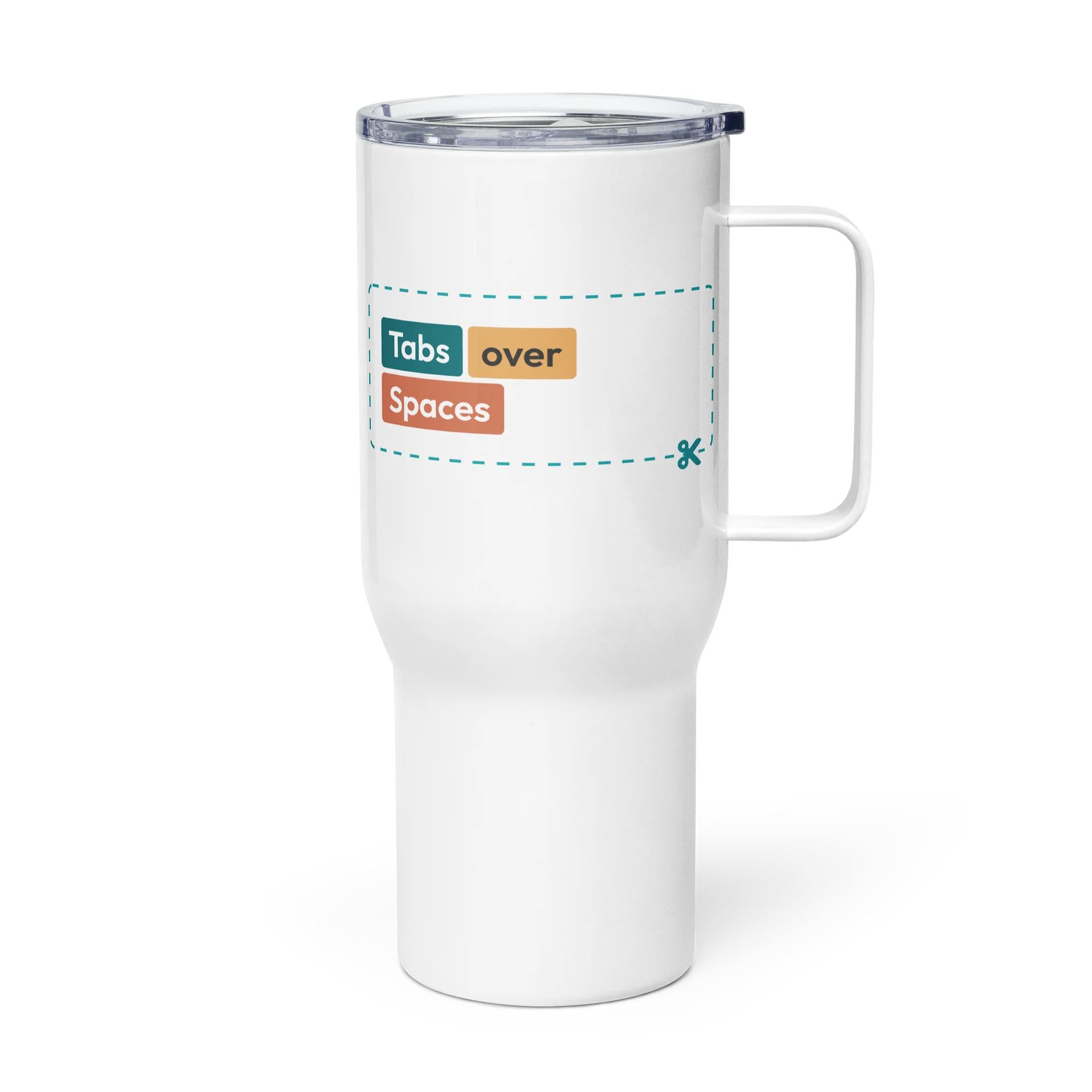 Tabs over spaces - Travel Mug product image (3)