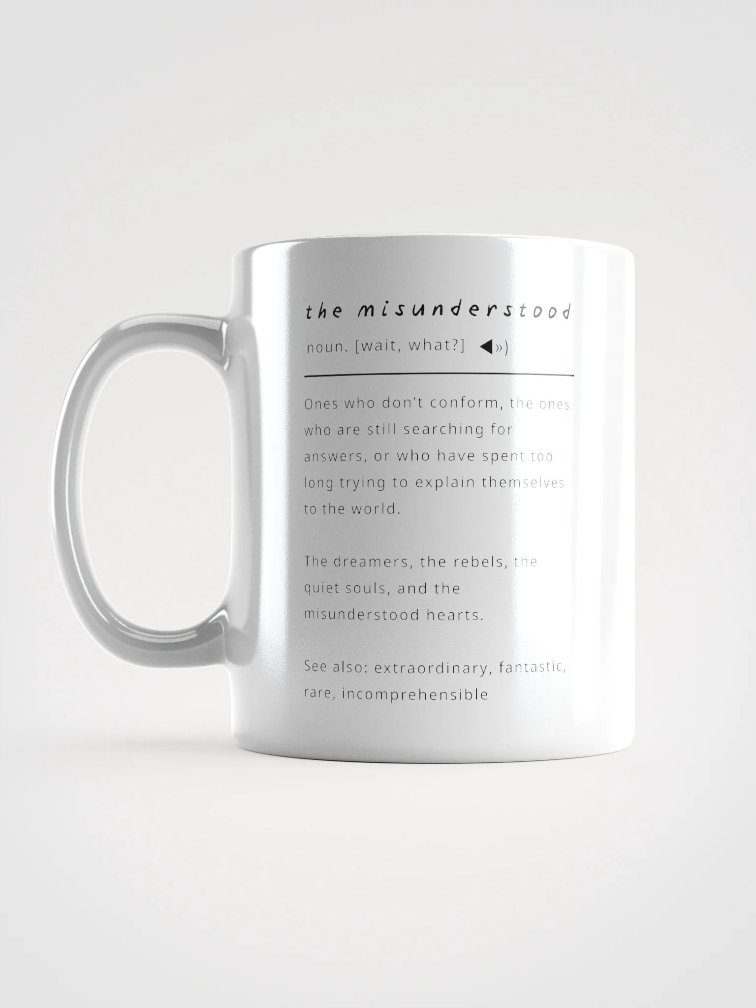 Misunderstood Coffee Mug product image (2)