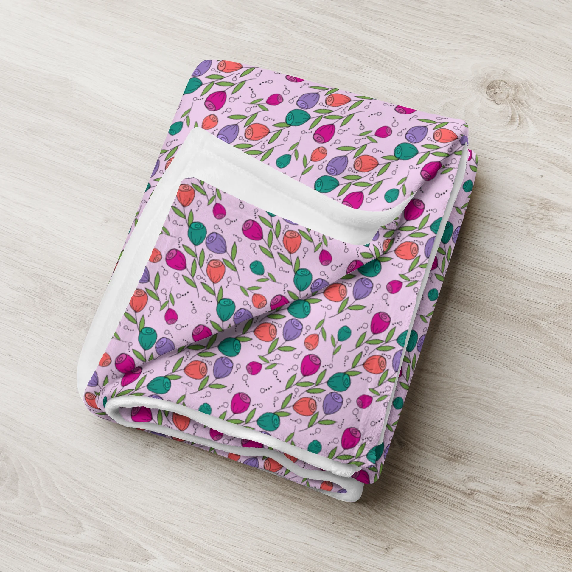 Spring in Balance Throw Blanket product image (1)
