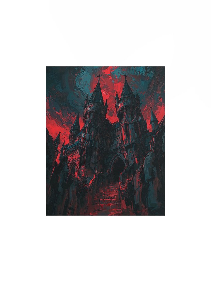 The Blood Sky Citadel Matte Poster product image (3)
