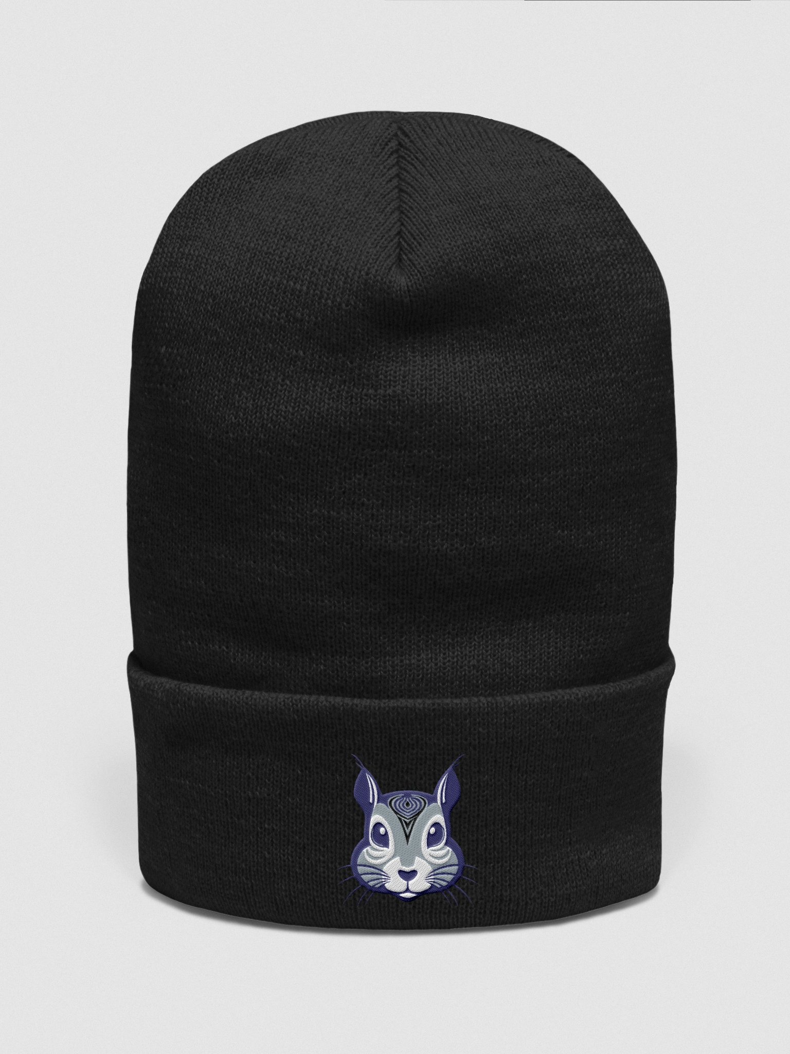 The Psychedelic Squirrel Beanie Hat product image (1)