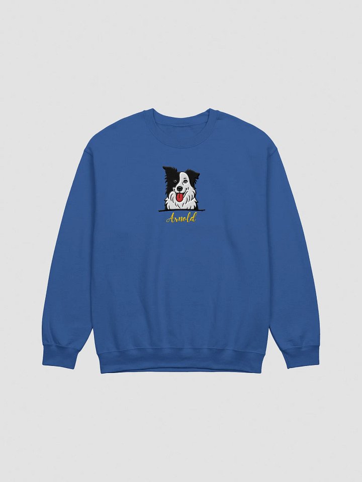YOUR BORDER COLLIE! / SWEATSHIRT WITH PERSONALIZED NAME / EMBROIDERED product image (2)