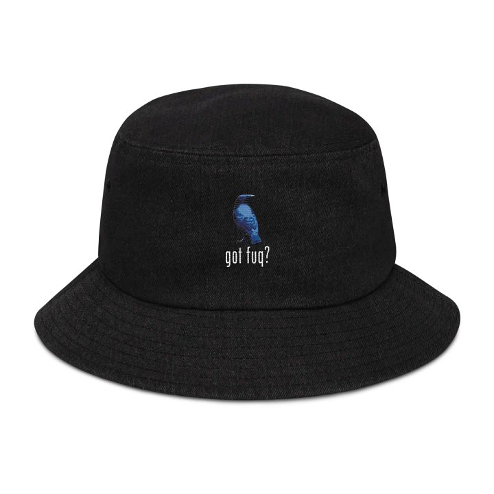 Ron Collection - Embroidered Denim Bucket Hat product image (1)