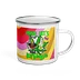 Bong Hits and Barbeque Enamel Mug