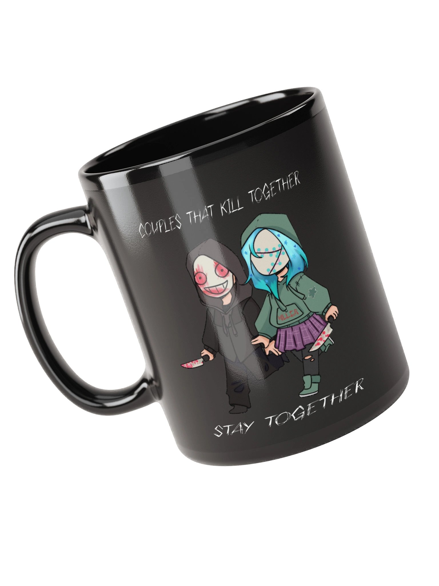 Killer Couples Black Glossy Mug product image (5)