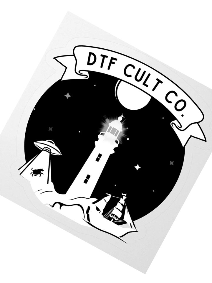 DTF Cult Co. Sticker product image (2)