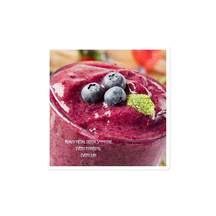 Heavy Metal Detox Smoothie-Every morning. Every day- Magnet product image (2)