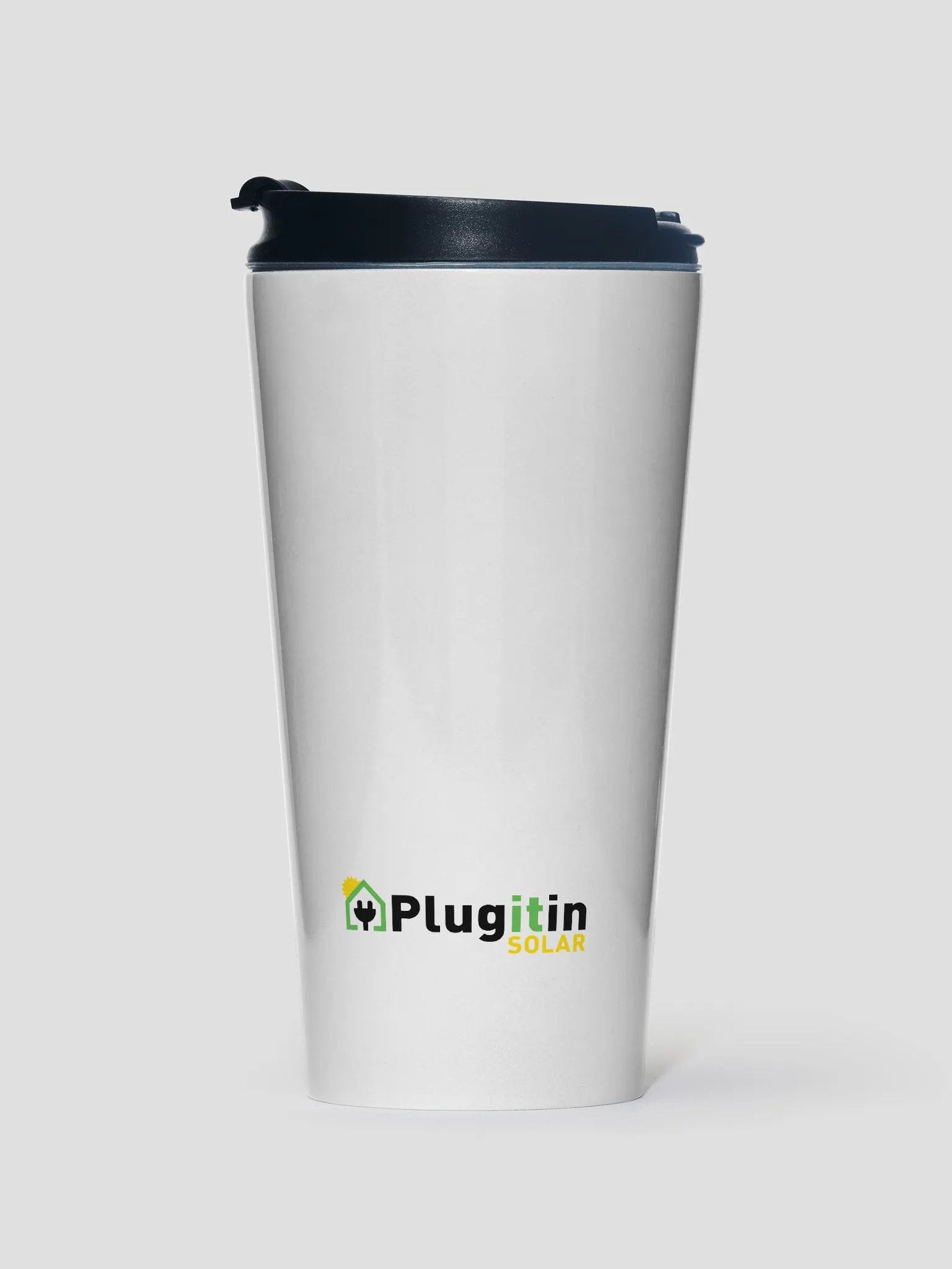 Plug It In Solar High-Quality Stainless Steel Travel Mug product image (1)