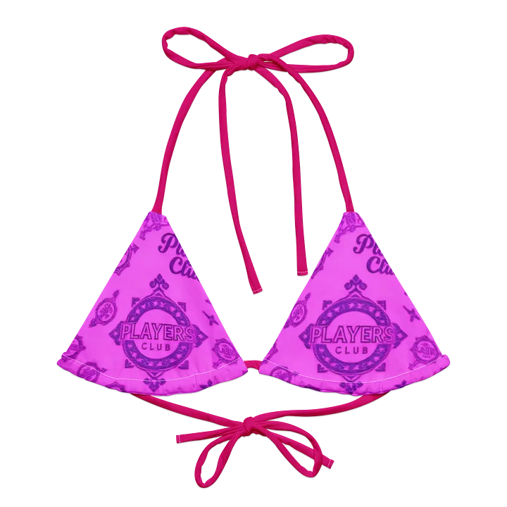 Players Club Geometric Bikini Top product image (2)