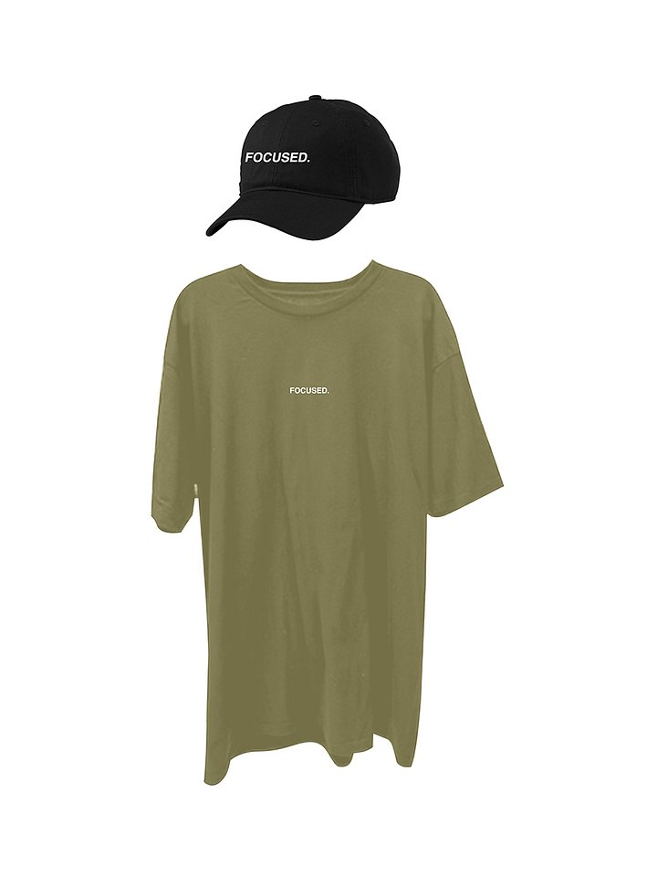 Focused - Hat & T-Shirt product image (2)