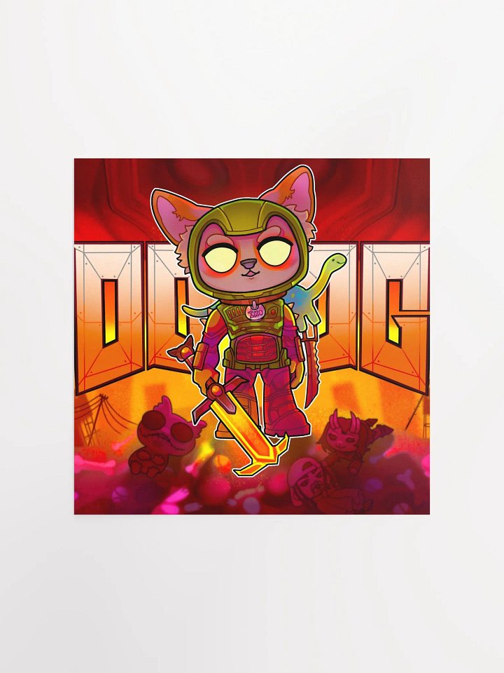 DOOG UNFRAMED SQUARE POSTER product image (1)