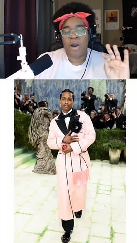 ASAP Rocky has a stand 👀 

#realpandaqueen #asaprocky #metgala #jojoreference #funny