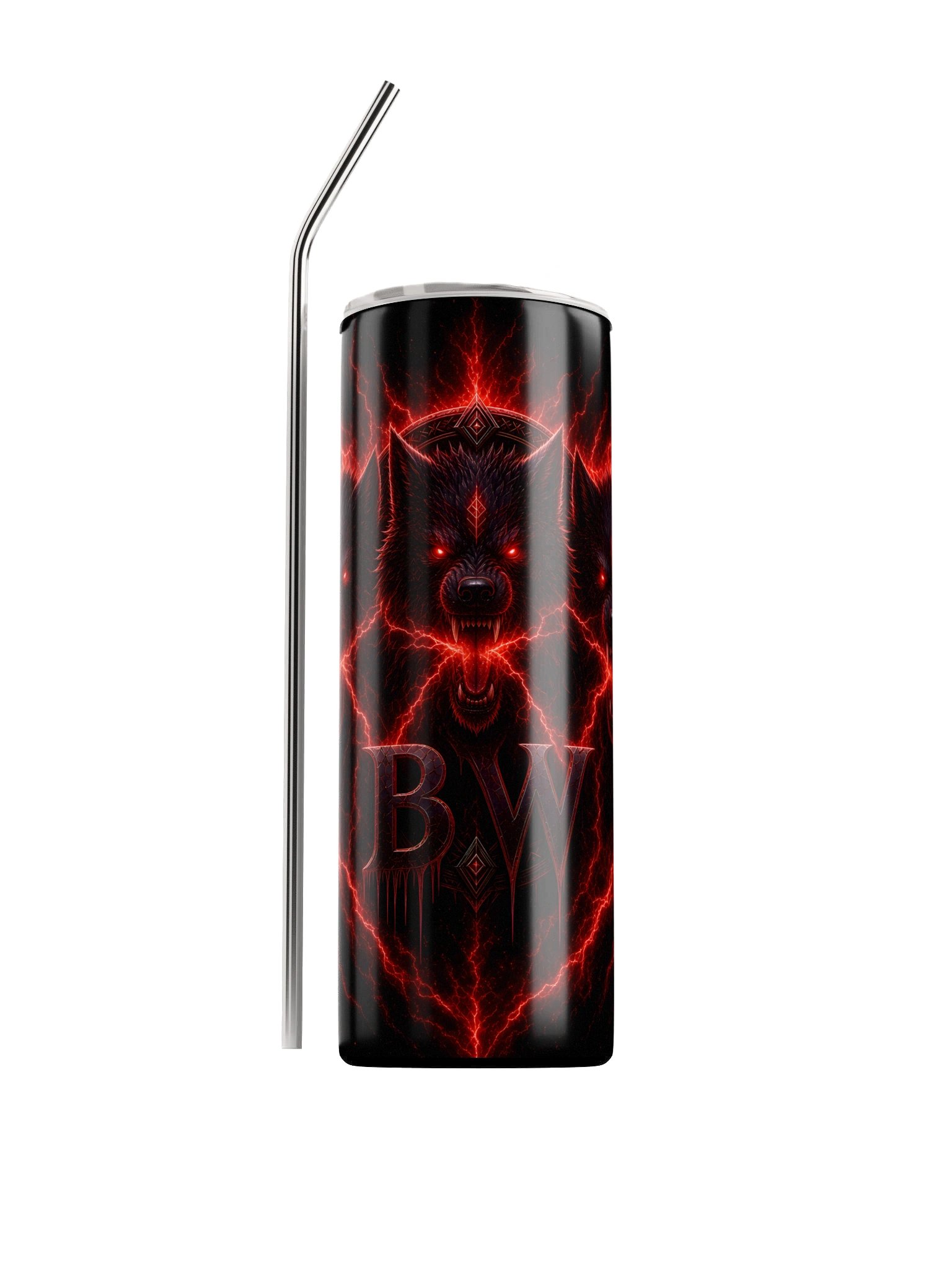 Blood Wolf Gaming Tumbler product image (1)