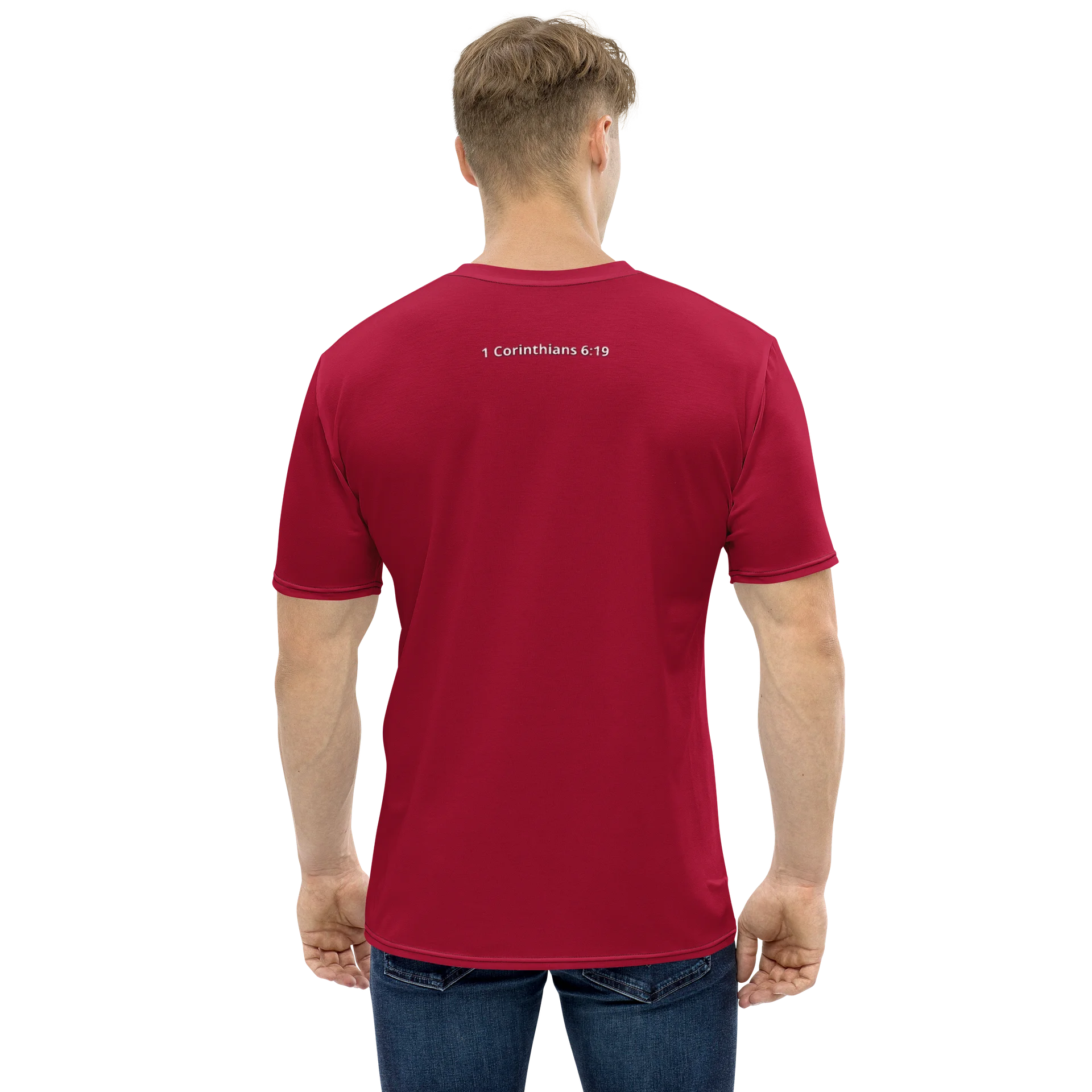 His House Mens Performance T-Shirt - Red product image (1)