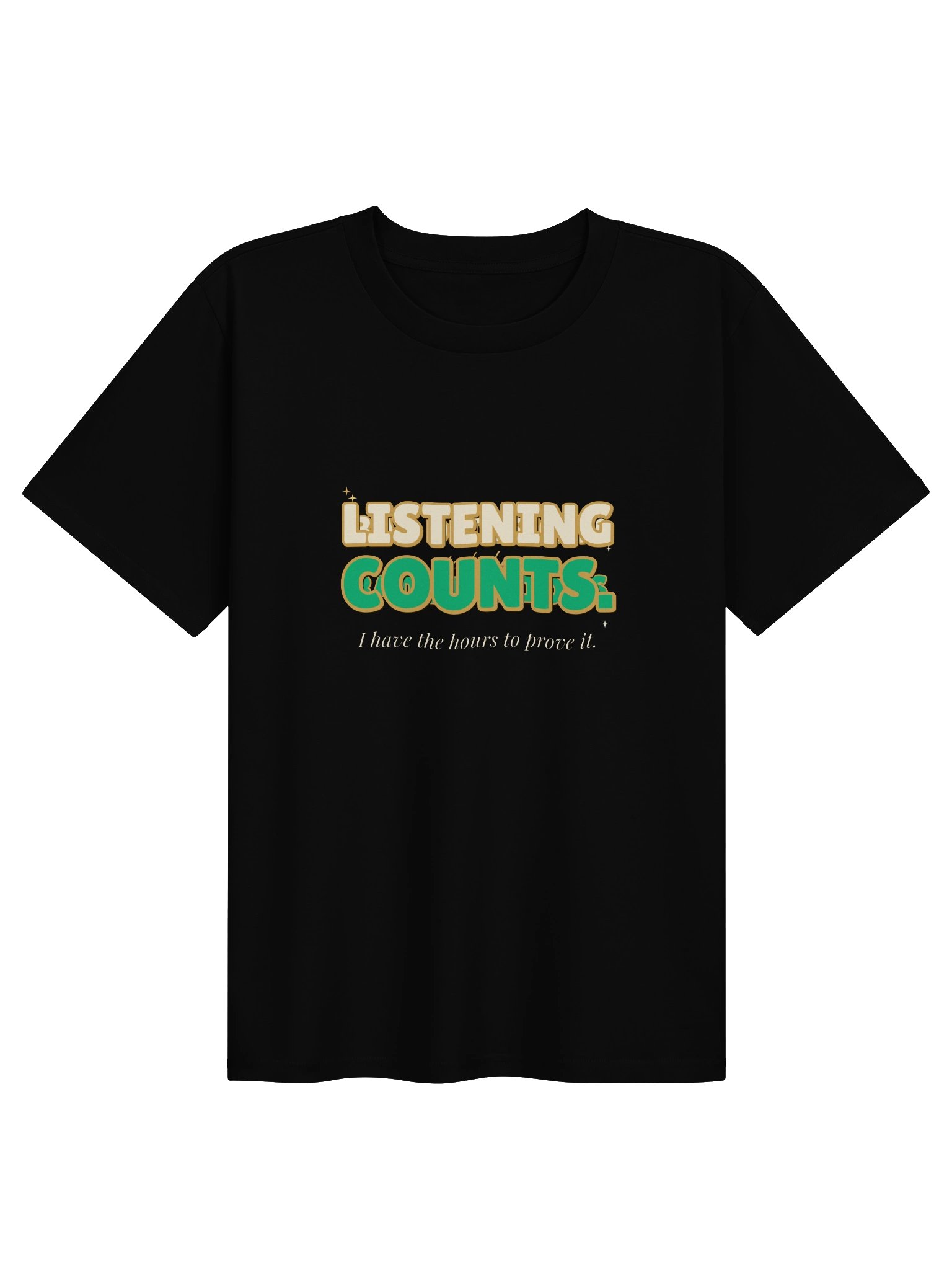 Listening Counts Tee product image (1)