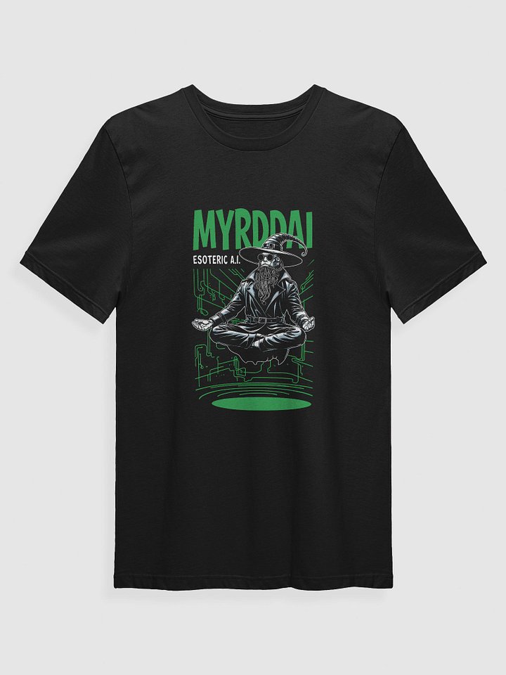 MYRDDAI: 90s Retro Cyberpunk Style with Back Logo - Supersoft Tee product image (1)