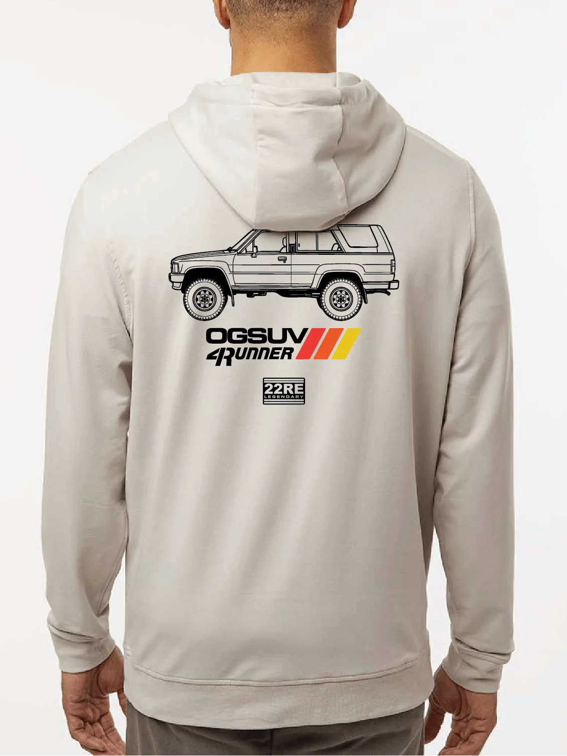 Side View Unisex Premium Hoodie - Sand product image (1)