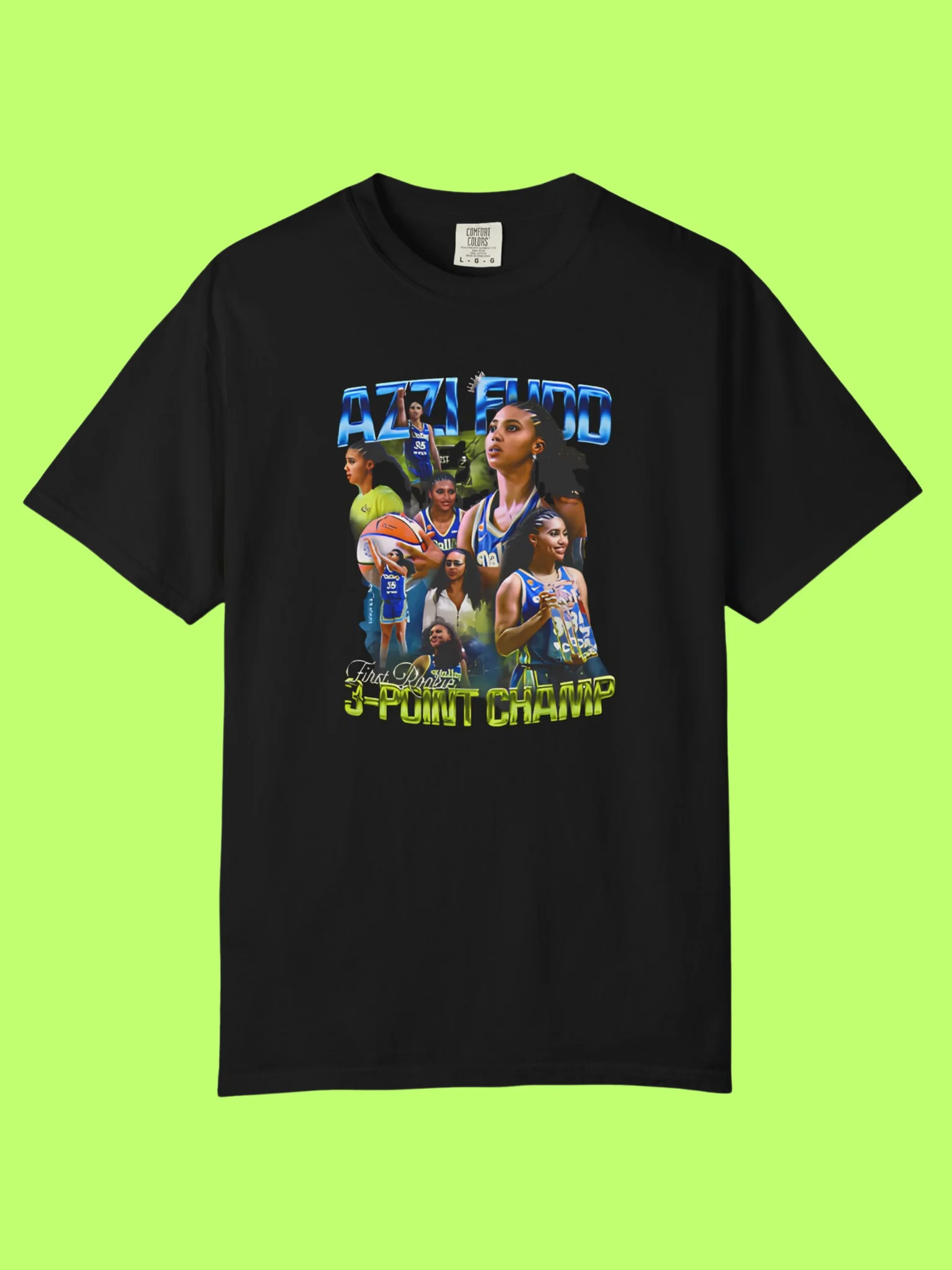 Azzi Fudd First Rookie 3 Point Champ Shirt product image (152)