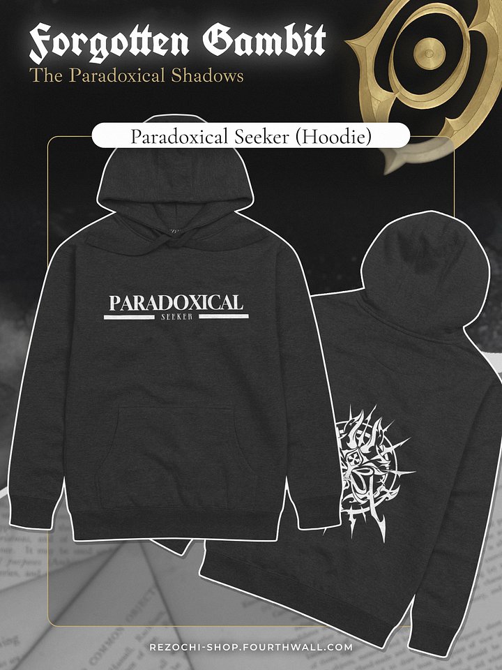 [Black] Paradoxical Seeker ※ Hoodie product image (1)
