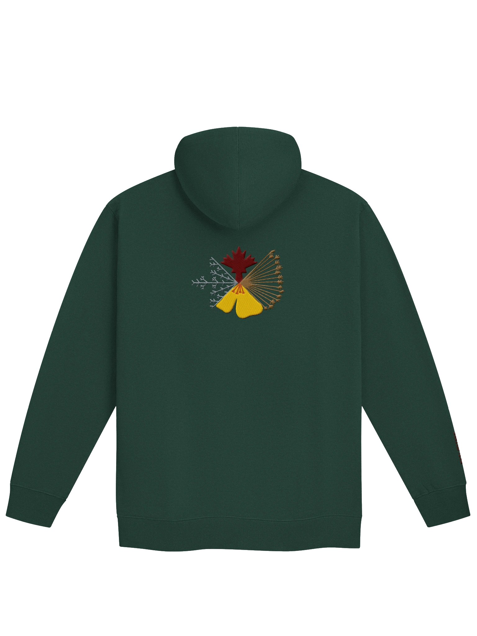 Canadian Quadrants Zip Up Hoodie product image (25)