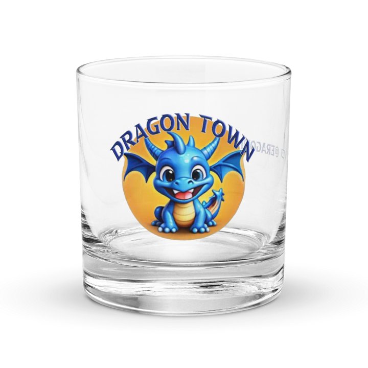 Smiling Dragon Rocks Glass product image (1)