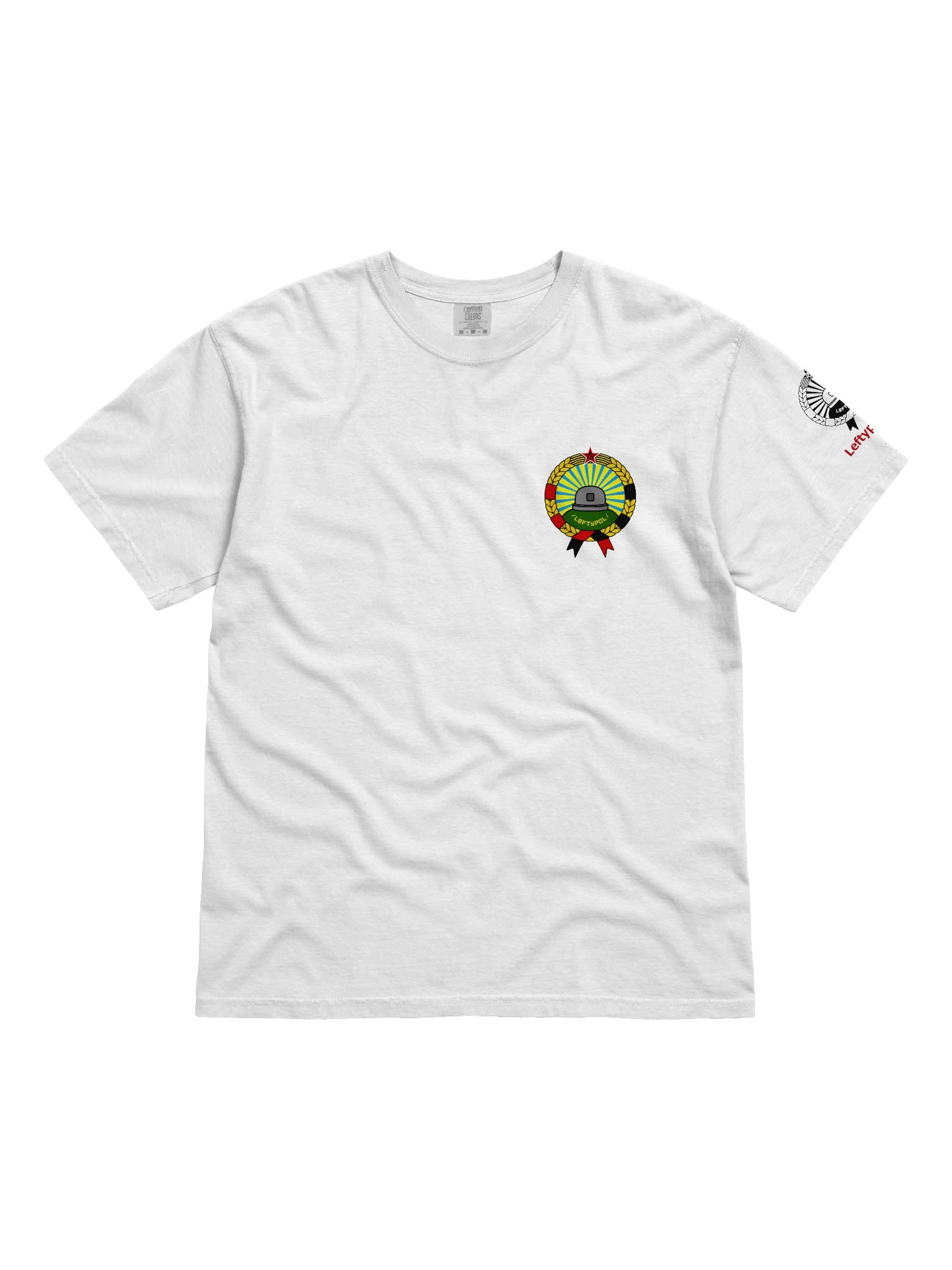 /leftypol/ - White T-Shirt product image (1)
