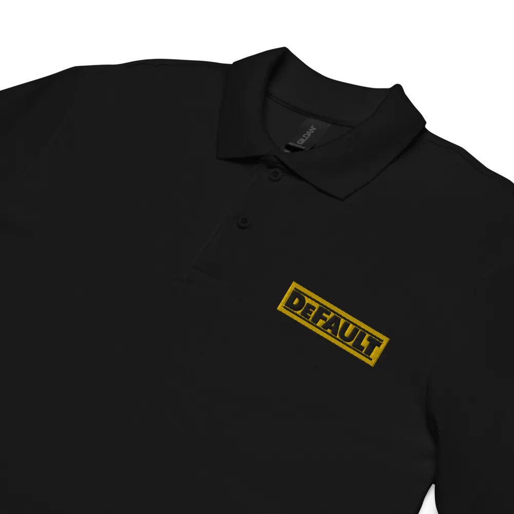 DeWalt DeFault Gildan Unisex Pique Polo Shirt product image (2)