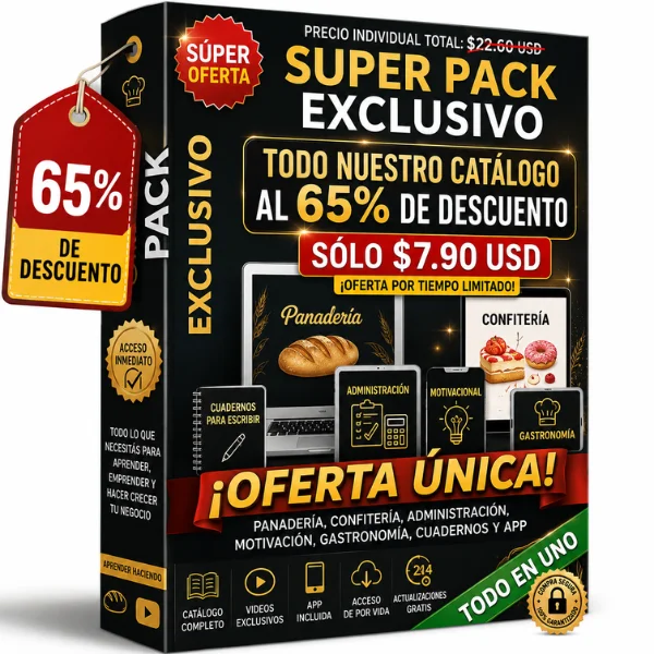 🔥OFERTA IMPERDIBLE POR PRIMAVERA – Pack Panadero catálogo completo product image (1)