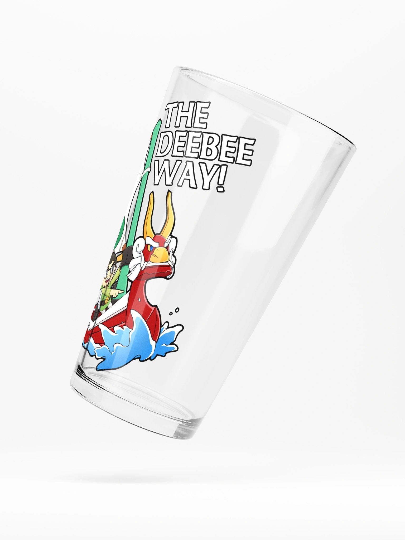The ''DEEBEEWAY'' Shaker Pint Glass product image (5)