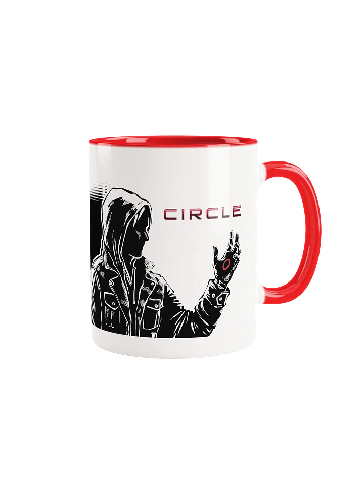 CIRCLE: "Cast Your Vote!" Red Coffee Mug product image (1)
