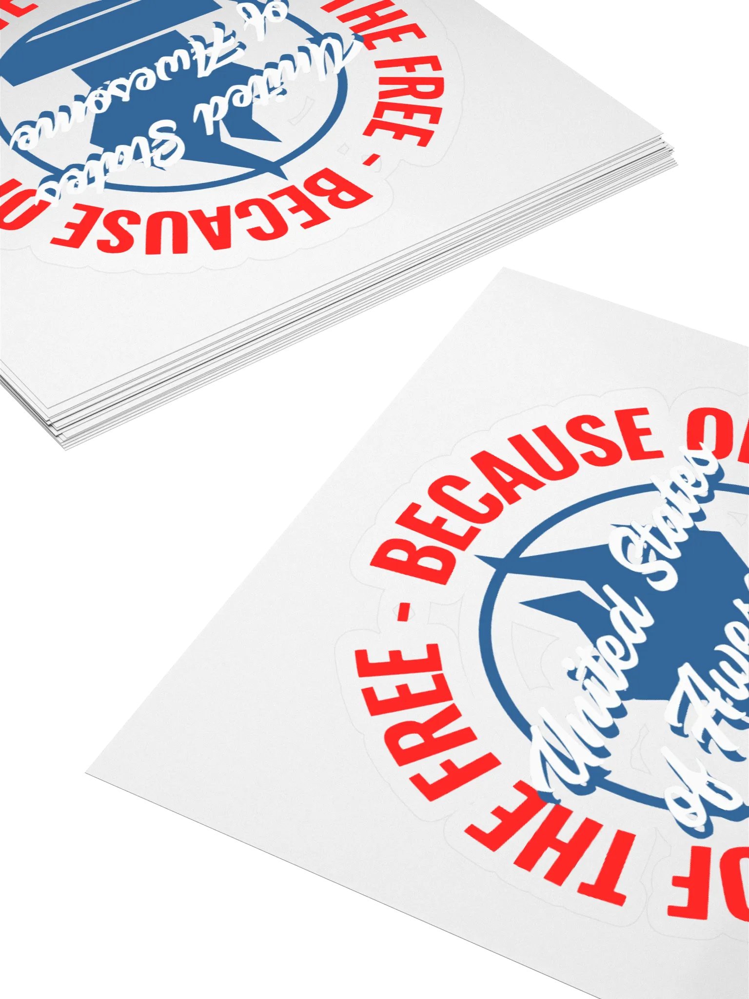 United States of Awesome Kiss Cut Stickers product image (4)