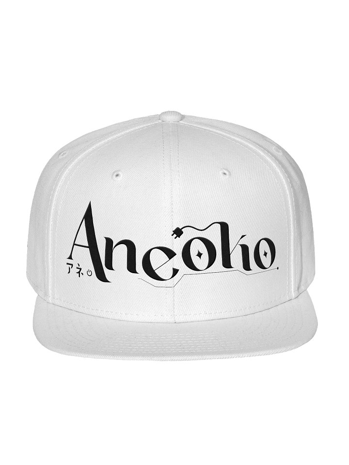 Logo Snapback Cap - White product image (1)