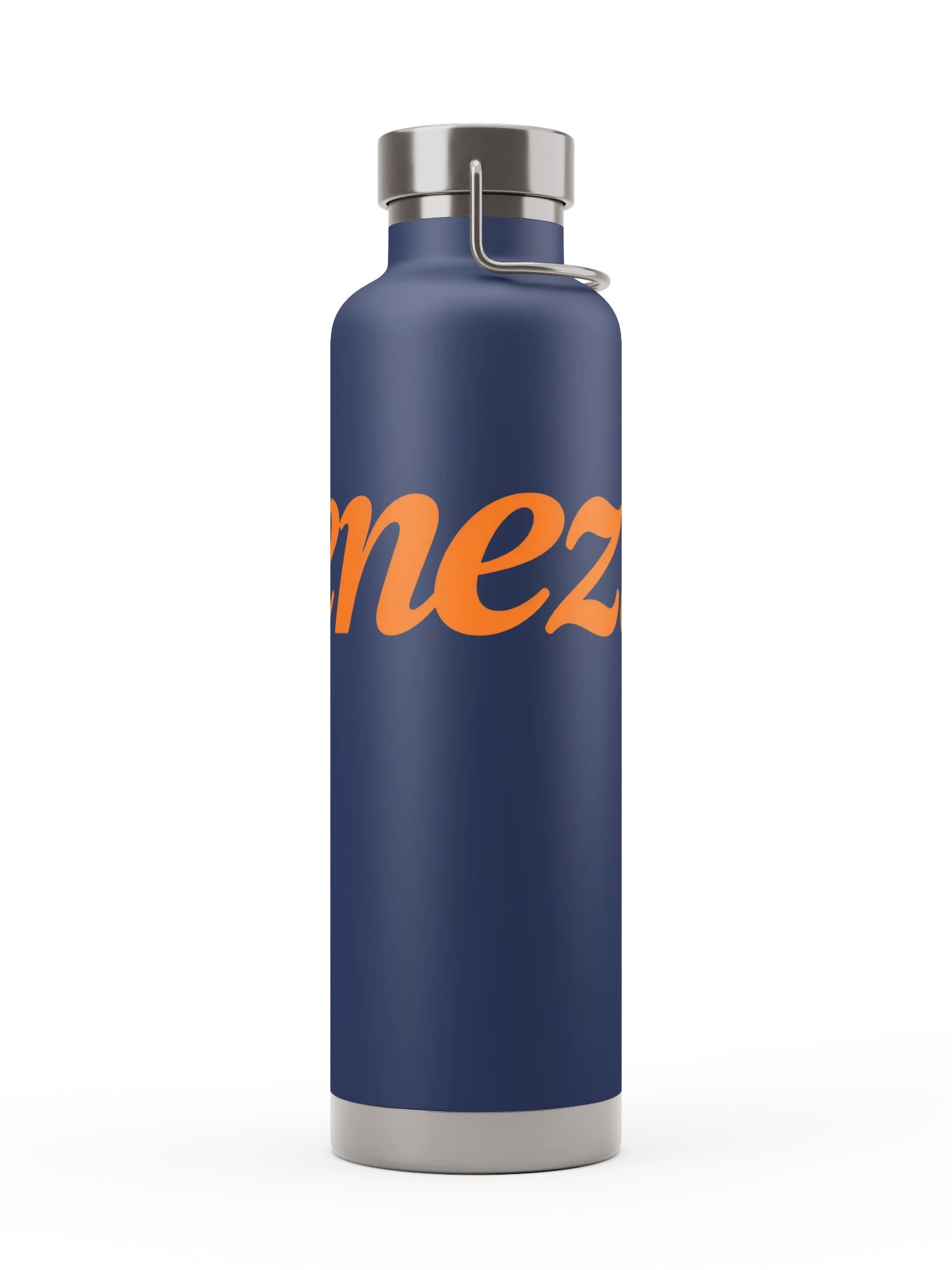 Venezia Orange Script Bottle Design product image (1)