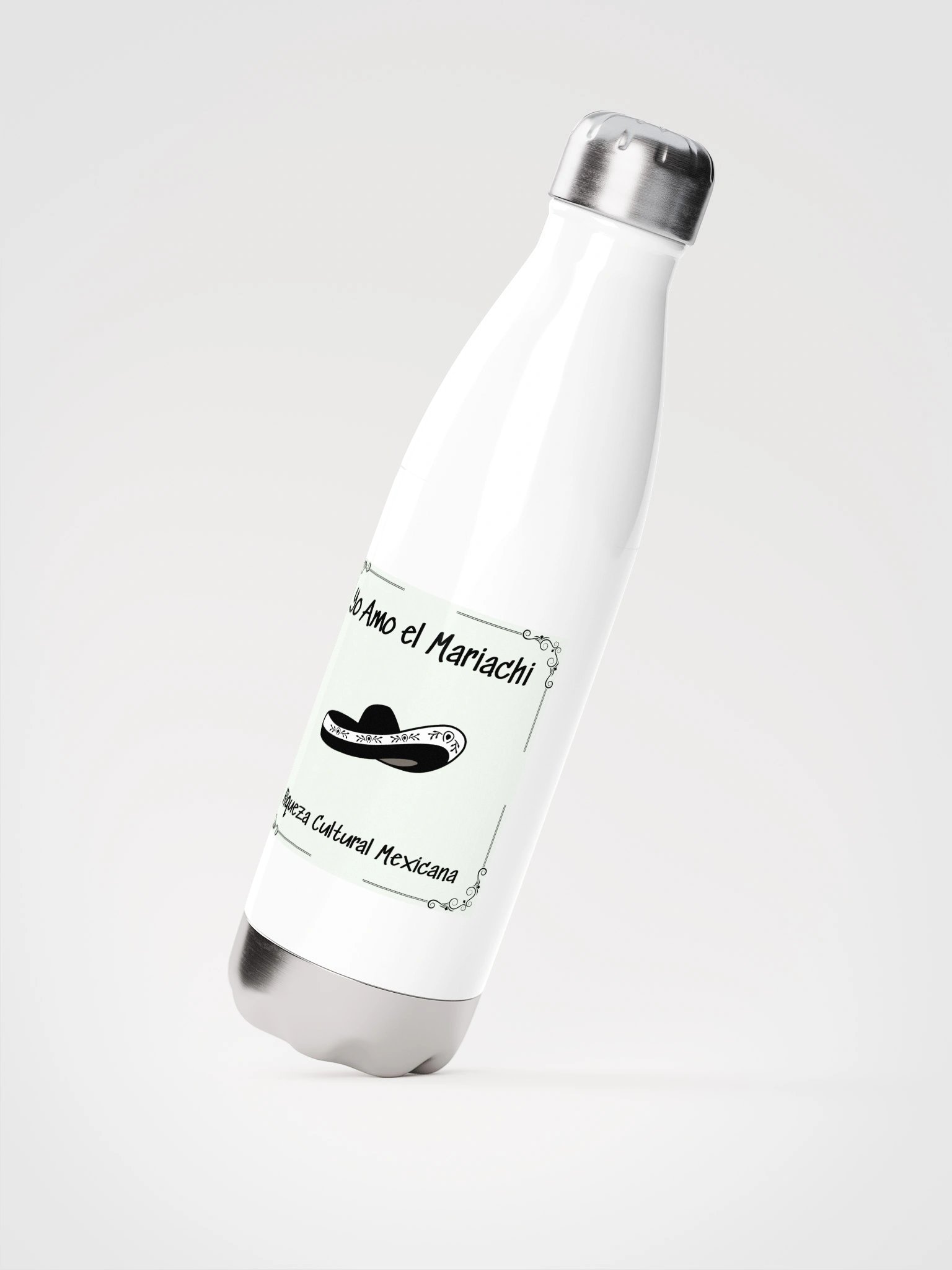 MARIACHI MEXICO Stainless Steel Water Bottle product image (2)