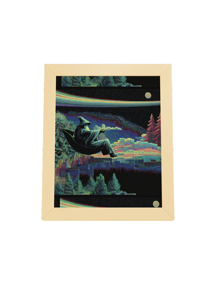 Wizard Khalifa - Wood Framed Poster product image (1)