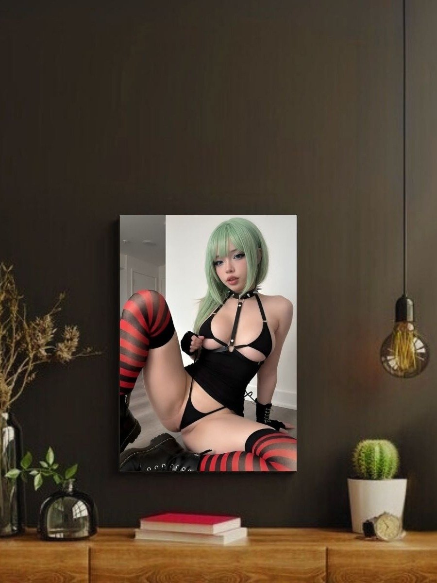 Cosplay Corner – Waifufaee as Mavis from Hotel Transylvania Glossy 8x10 Metal Print product image (2)