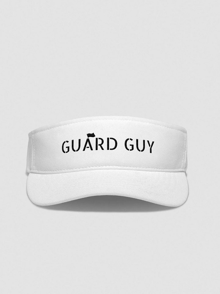 GUARD GUY VISOR (black font) product image (1)