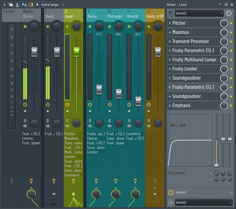 Melodic Vocal Mixing Template (FL Studio – Stock Plugins Only) product image (2)