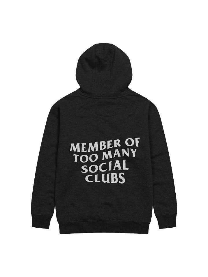 'Too Many Social Clubs' Hoodie product image (2)