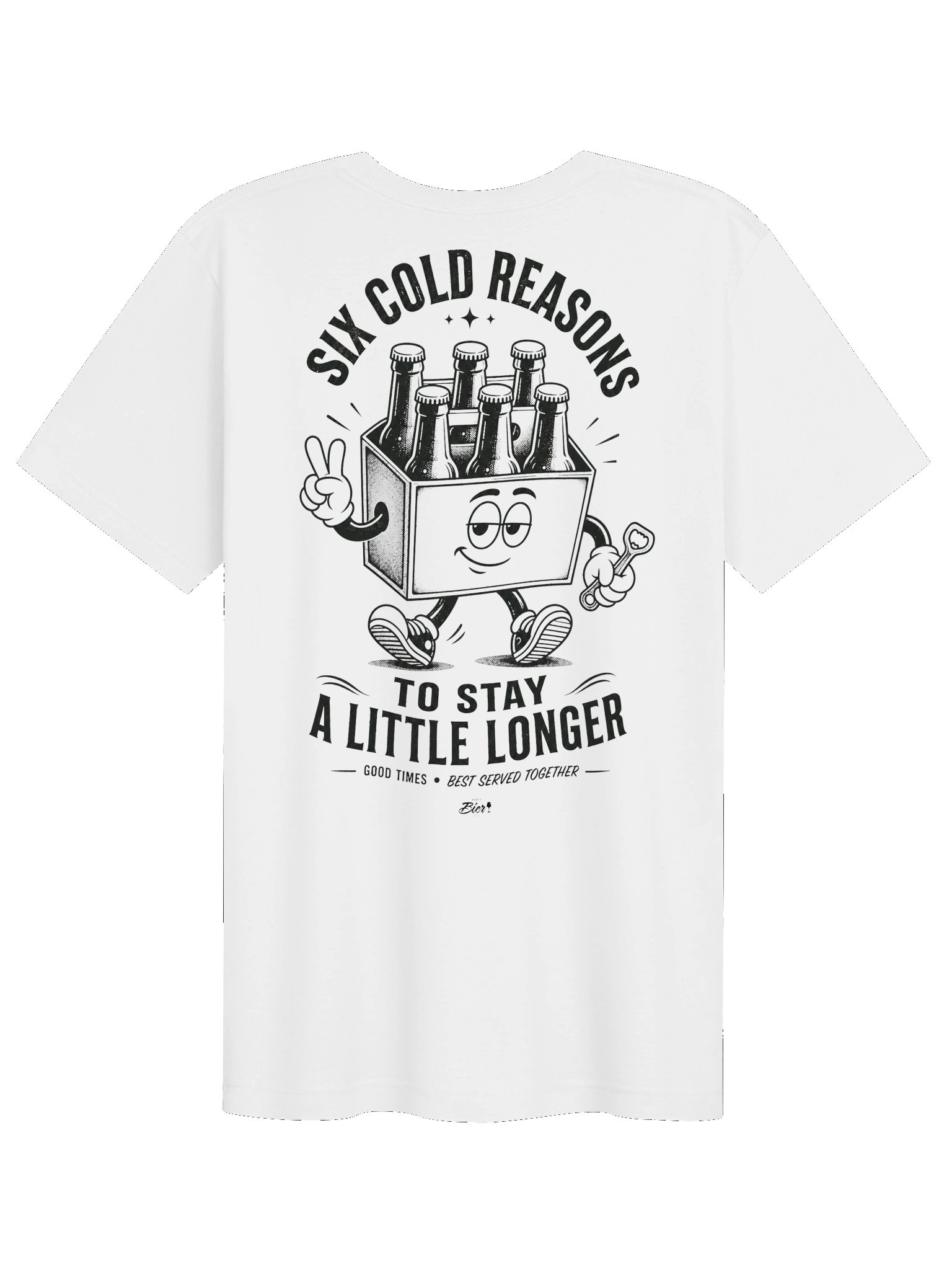 Six cold reasons Damen Premium Craftbier T-Shirt product image (1)