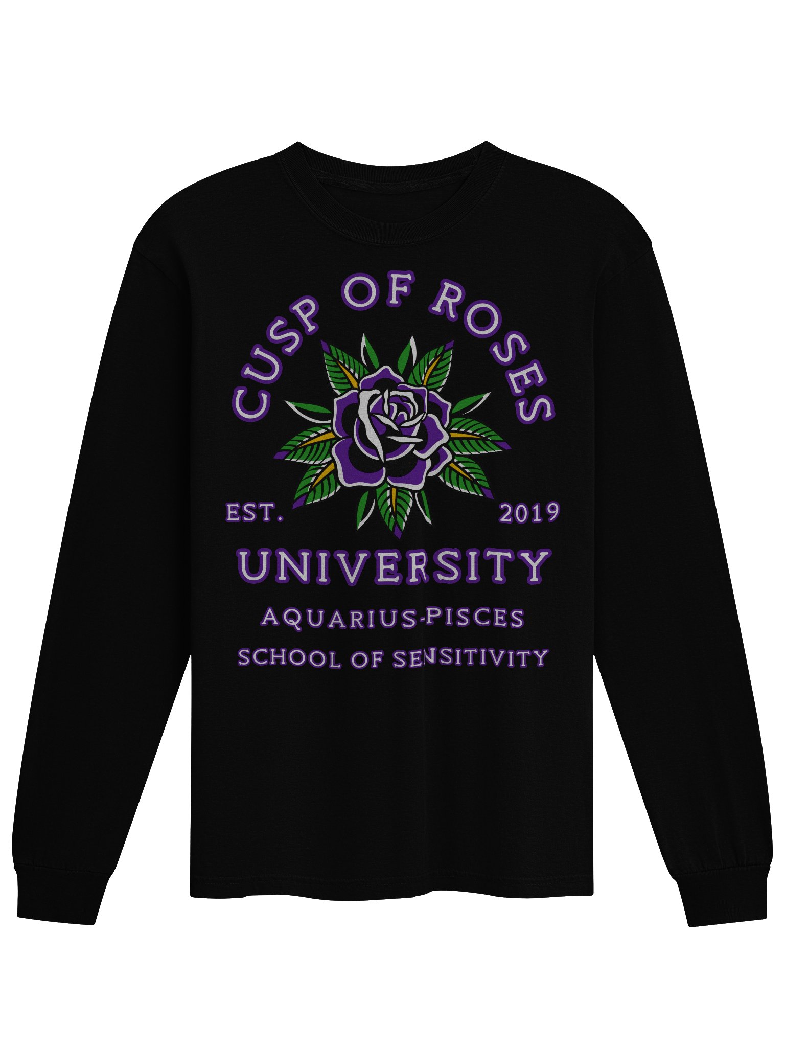 school of sensitivity long tee product image (1)