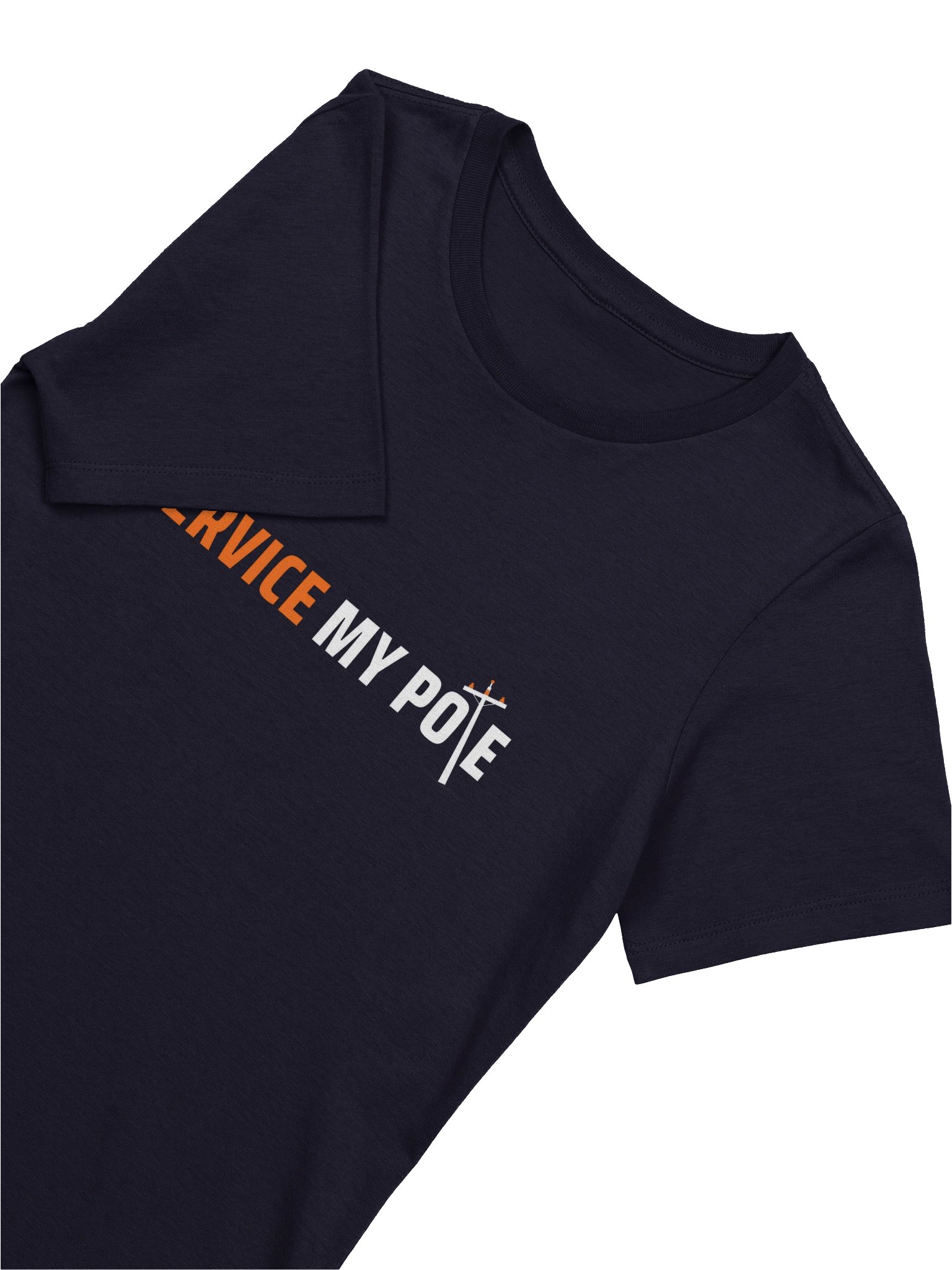 One Reliable Pole Women's Relaxed Tee (Navy) product image (5)