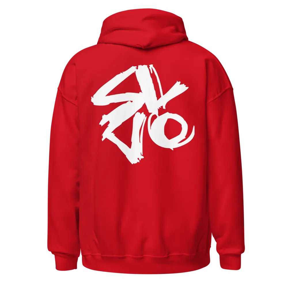 Hoodie Red Large Backprint product image (2)