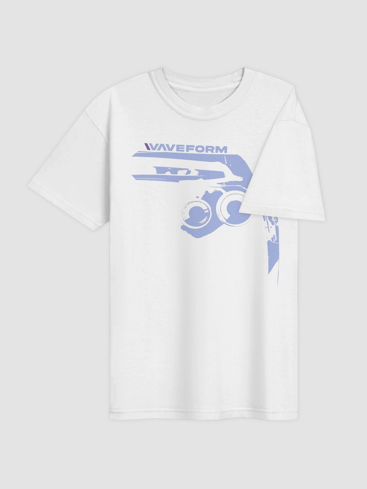 WAVEFORM T-SHIRT GEN 2 BW product image (4)